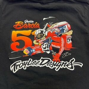 Justin Barcia Troy Lee Designs T-shirt Men’s Small NWOT